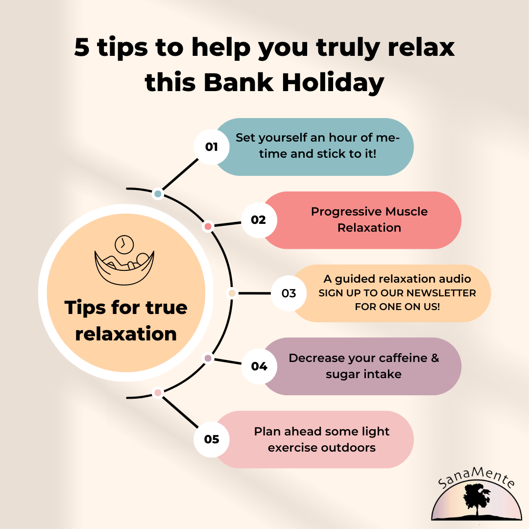 5 tips to help you truly relax